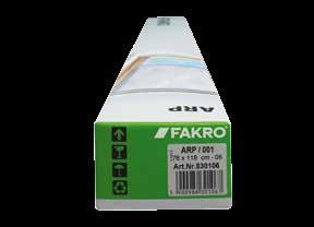 Stosowanie oryginalnych akcesoriów FAKRO zapewnia utrzymianie 10 lat gwarancji na okna dachowe. Próbki materiałów z wydruku mogą różnić się od rzeczywistych.