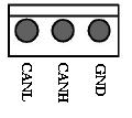 wyprowadzenie złącza 1-Wire Opis wyprowadzeń złącza karty SD CS linia strobu MOSI wejście danych CLK linia zegarowa MISO wyjście danych INS