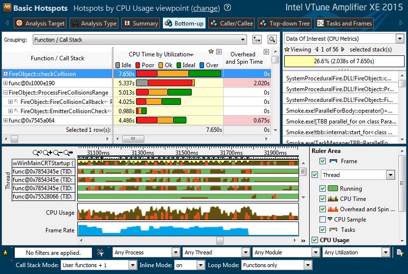 Hardware performance counters Set of special-purpose hardware registers to store counts of hardware-related activities Can help in spotting the application bottlenecks