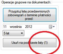 6. Wybór pozycji czynności jednostkowe opis funkcji.