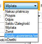 da pole tekstowe opisywane w niniejszym punkcie, które pomimo wprowadzenia dokumentu z nieaktualną datą, nie zmieni swojego numeru przy kolejnym wprowadzanym dokumencie. 2.