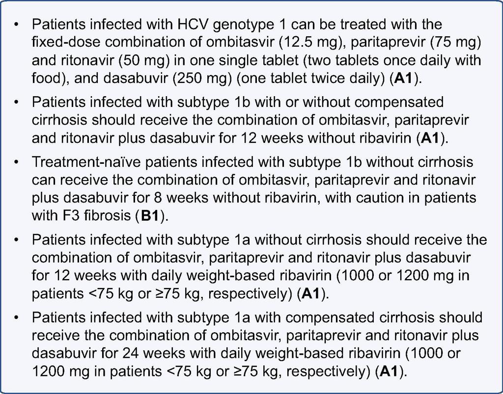 EASL Recommendations on Treatment of Hepatitis C 2016 Journal of Hepatology DOI: (10.1016/j.jhep.2016.09.