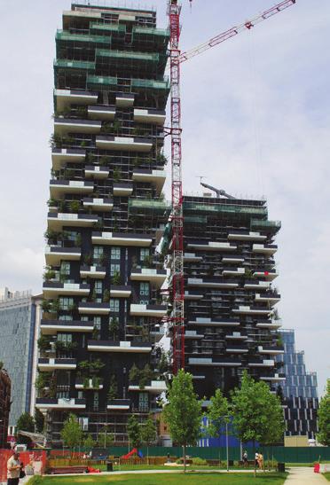 autor / Diverse green architecture of residential towers. Photo by author il. 24.