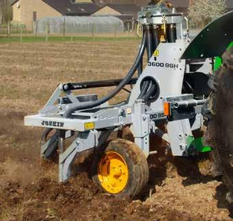 TERRASOC aplikuje gnojowicę na całej szerokości lemiesza (15-25 cm, zależnie od typu gnojowicy i gleby).