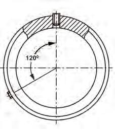 Pierścienie zabezpieczające do uszczelek typu V zalecane wymiary Śruba ustalająca Średnica wału d (H7) D B Ba Bb d1 S Śruba ustalająca mm mm mm mm mm mm mm mm DIN913 20 20 30.0 6 9.5 3.5 27.2 3.