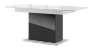 Jowisz + Mars 101 JOWISZ stół rozsuwany folding table biały połysk white HG 136/173/210 x 76