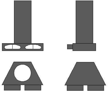 z podejściem pod zawór wentylacyjny DN 125mm FLAT RR-4 FLAT SR-2 FLAT SR-1 FLAT SR-1+1 Rozdzielacz powietrza z czterema wyjściami do podłączenia płaskich elastycznych kanałów Smart-Flex FLAT FD i