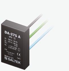 DA-275 A SPD typ 3 - moduły ochrony przepięciowej sygnalizacja akustyczna ochrona przeciwprzepięciowa do montażu pod gniazdkiem przeznaczona do ochrony urządzeń elektrycznych i elektronicznych