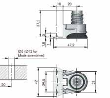 adjustable foot IF-3010401000