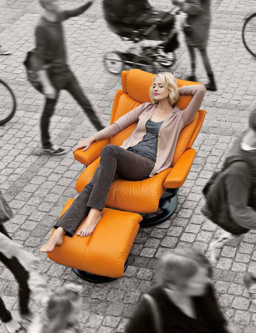 K o l e k c j a Comfort Stressless 2013 EKORNES I ŚRODOWISKO Ekornes postawił sobie za cel przyjęcie odpowiedzialności za oddziaływania na środowisko powstałe na skutek produkcji, sprzedaży i