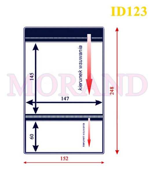 Wymiar zewnętrzny: 68x132 mm Wymiar wewnętrzny: 65x100 mm odpowiednik ID101A - w pionie ID122 101-500 do 100 0,64 0,61 0,58 0,56 negocjacja Wymiar zewnętrzny: