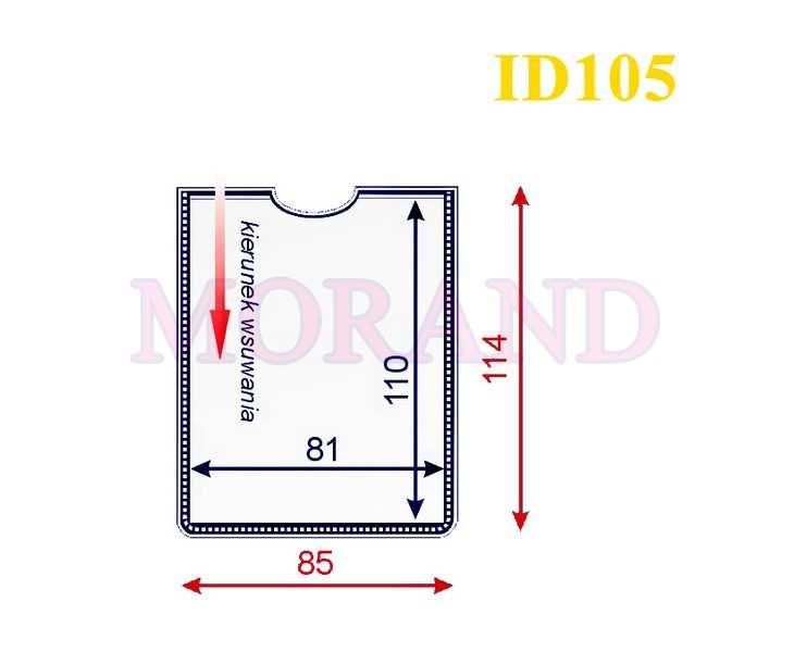 85x114 mm Wymiar wewnętrzny: 81x110 mm Format A7 Zamówienie min.