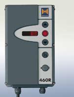Sterowania do bram przemysłowych Sterowania Sterowanie czuwakowe 420R (400/230 V) Możliwość montażu sterowania niezależnie od napędu Sterowanie i części składowe płyty bramy posiadają typ