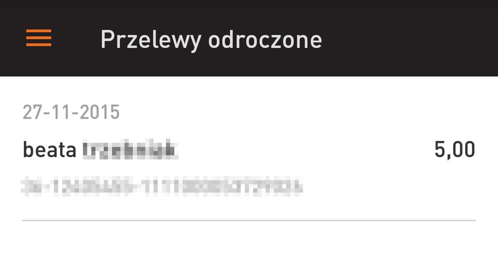 11 PRZELEWY CD. Każdy przelew możesz ustawić z przyszłą datą wykonania.