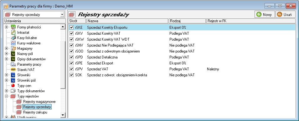 miesięcznej - miesiąc, dla dziennej - dzień. Po zakończeniu okresu ciągłości dokumenty są numerowane ponownie od numeru jeden (1). Pełny numer dokumentu musi być unikalny w ramach danych firmy.