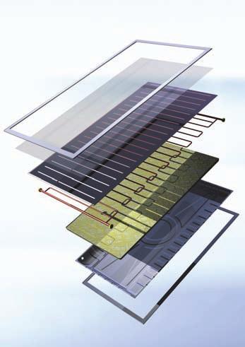 TopLine/ComfortLine Wysokowydajny kolektor płaski TopSon F3-1 / F3-Q Wysokowydajny kolektor płaski CFK-1 dla obiegów solarnych do przygotowania c.w.u. dla obiegów solarnych do instalacji c.o. Zalety wysokowydajnych kolektorów płaskich Wolf Wysoce wydajny kolektor płaski TopSon F3-1 (zgodny z EN 12975 cz.