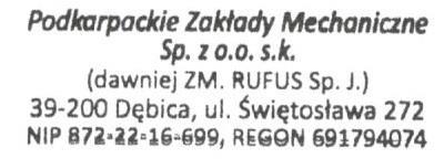 Z wyboru Oferenta zostanie sporządzony pisemny protokół. VI. TERMIN ZWIĄZANIA OFERTĄ Termin związania ofertą 30 dni od ostatecznego terminu składania ofert. VII. MIEJSCE I TERMIN SKŁADANIA OFERT 1.