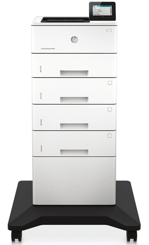Dane techniczne Drukarka HP LaserJet Enterprise seria M506 Fantastyczna wydajność. Mocne zabezpieczenia.