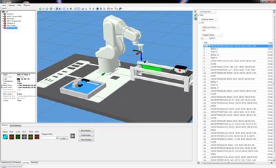 Software for offline programming of a Kawasaki robot in a 3D environment The software can be installed as often as needed from the CD and is also available in a so-called LITE version which allows