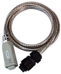 34 Kabel do połączenia zasilania przenośnika z falownikiem LM9673 1 For connection of a frequency converter to three-phase conveyor belt IMS1.3. Connector plug 3pin+earth 16A/400V Connector plug