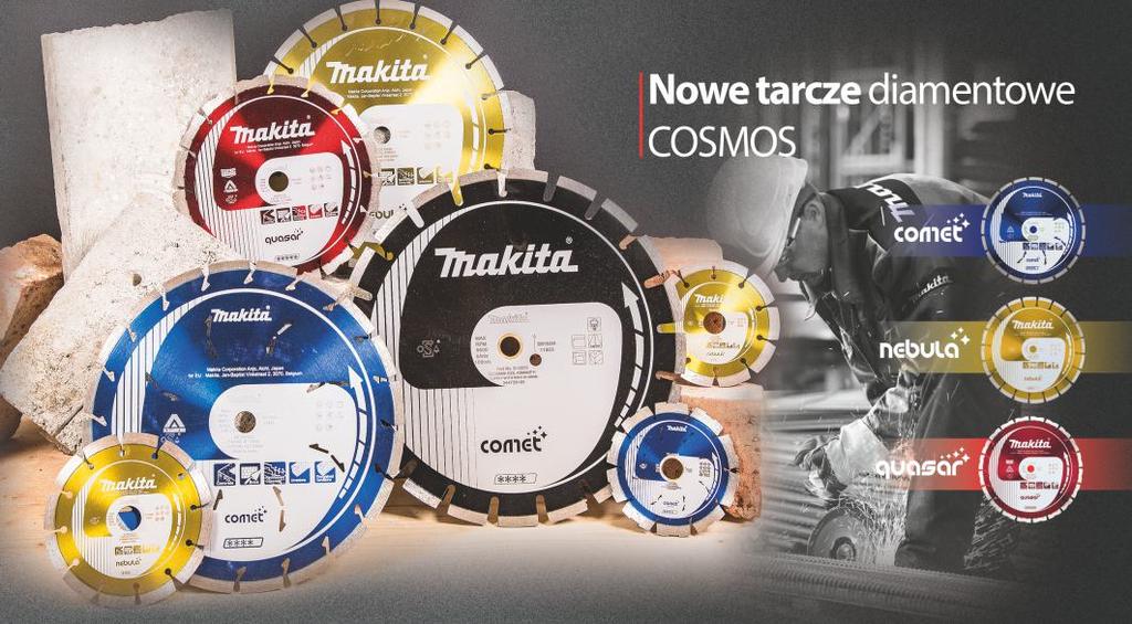 SERIA COSMOS Mocne tarcze diamentowe do wszelkich zastosowań.
