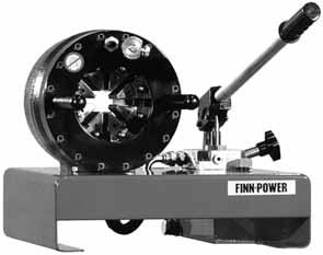 Hydrauliczne prasy zaciskowe - serwisowe TUBES INTERNATIONAL jest jedynym autoryzowanym dystrybutorem pras zaciskowych FINN-POWER w Polsce.