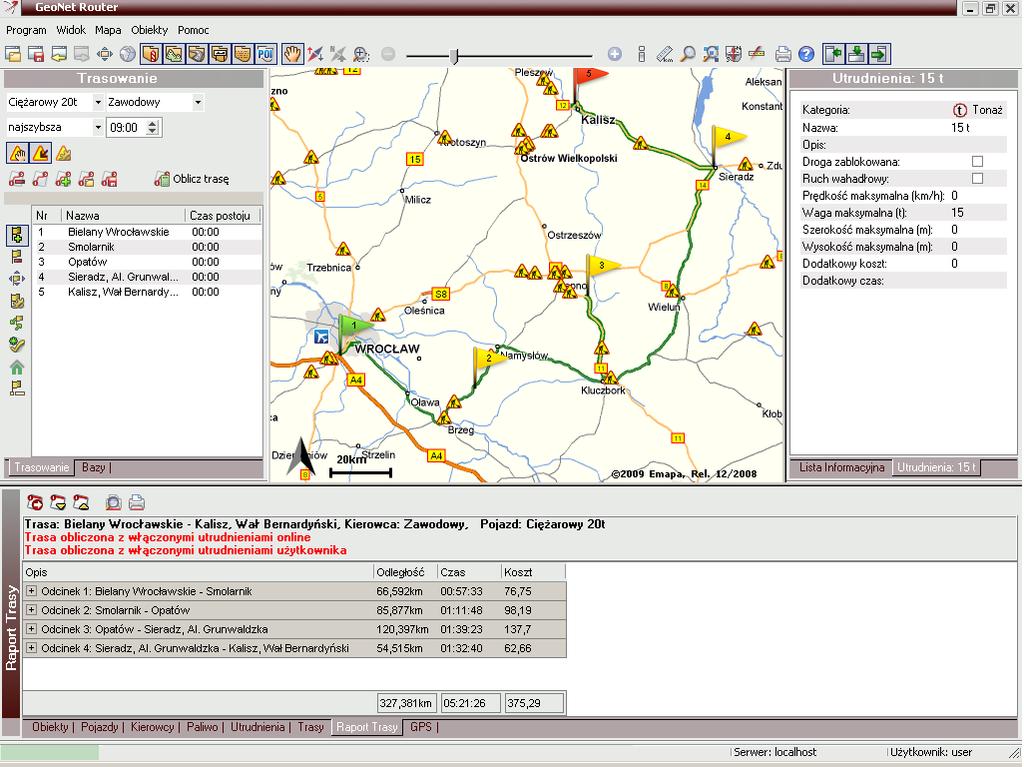 ponad 1 500 000 POI (punktów użyteczności publicznej), bazy kodów pocztowych większości krajów. c) przejazdowa mapa Europy to m.in.