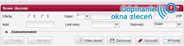 lub z poziomu wykresów nie trzeba tracić kontaktu wzrokowego z bieżącym kursem waloru.