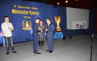 8 V GMINNA GALA MISTRZÓW SPORTU 2015 W dniu 21 lutego 2016 r.