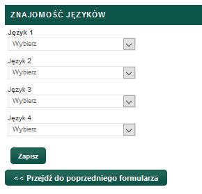 Zanim zaznaczysz poziom w przypadku testu kompetencyjnego i certyfikatów