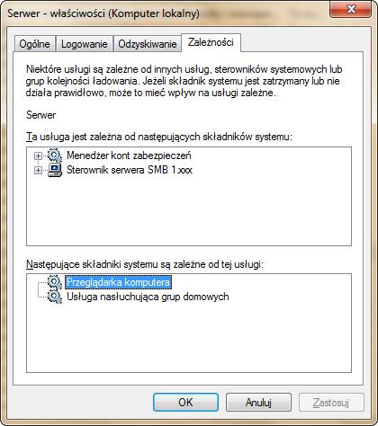 11 (Pobrane z slow7.pl) DEPENDENCIES / ZALEŻNOŚCI Karta - Zależności Jest to tylko i wyłącznie zakładka informacyjna i jej zawartości nie można modyfikować.