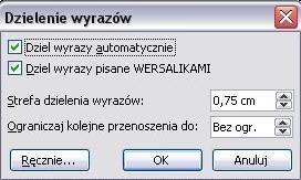 Aby numer strony oraz nagłówki i stopki nie wyświetlały się na kolejnych stronach (nie tylko na tytułowej) należy podzielić dokument na dwie sekcje (wstawić podział