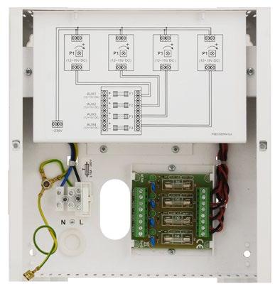 12VDC / 4 1,0A 8 12VDC / 8 1,0A zakres regulacji napięcia go: 12 15VDC z