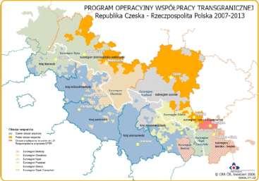 1.6 Programy Europejskiej Współpracy Terytorialnej na lata 2007-2013 Współpraca w wymiarze transgranicznym, transnarodowym i międzyregionalnym realizowana jest w ramach odrębnego celu polityki