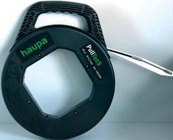 tworzywa odpornego na uderzenia, kolor:  Single Composite 5,2 mm, czarny Zalety HAUPA PullTec w skrócie: materiał: specjalna powłoka z tworzywa elastyczność i wysoki