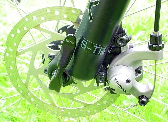 Hamulec mechaniczny tarczowy Shimano Test modelu BR-M515LA Paweł Piasecki Zimowe wyjazdy w góry zmusiły mnie do poważniejszego zastanowienia się nad zakupem hamulców tarczowych.