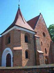 kościół, który od 1288 występuje już w źródłach pod wezwaniem św. Jana. Świątynia o proweniencjach romańskich posiada dość prostą formę, bardzo typową dla tego stylu.