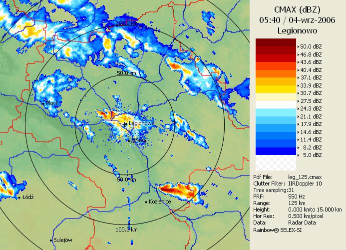 Wypadek lotniczy z dnia 4 września 2006 Mapy