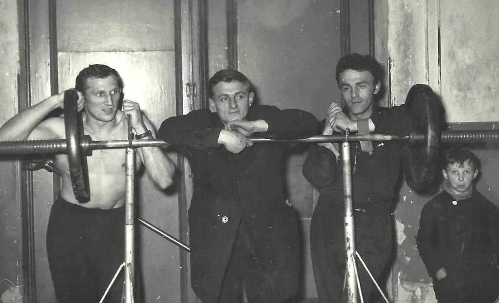 Na zdjęciu od lewej: Mieczysław Maryj, Mieczysław Genteman i Henryk Genteman