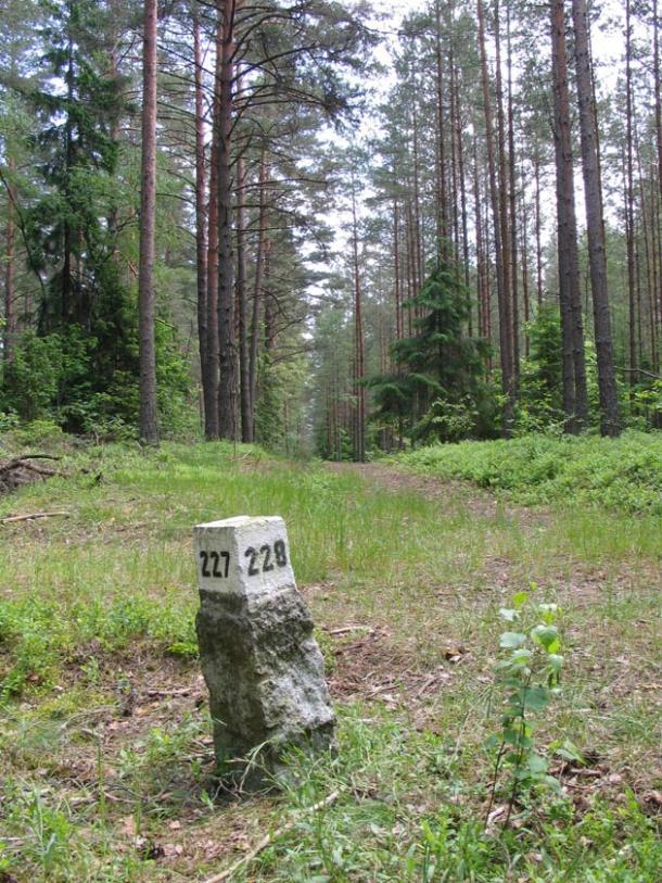 Utrwalenie podziału powierzchniowego w terenie linie podziału