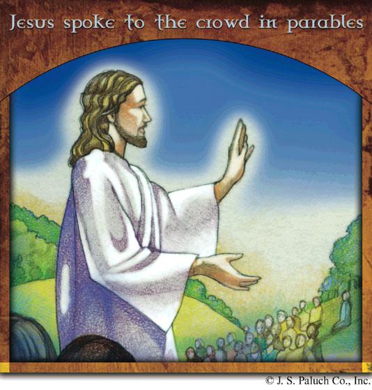 Often Jesus leaves the house because crowds have assembled outside and want to be taught.