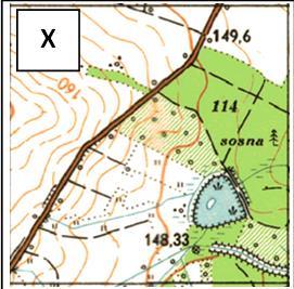 Zadanie 1 Na poniższym schemacie przedstawiono skale z różnych map. a. Która z map by