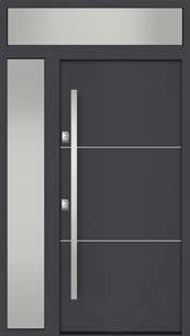 DOŚWIETLA ALUMINIOWE INFORMACJE TECHNICZNE/ZALETY ciepły profil ościeżnicy drzwiowej ALUTHERM produkowany przez firmę GERDA doświetla aluminiowe wykonane z ciepłego profilu