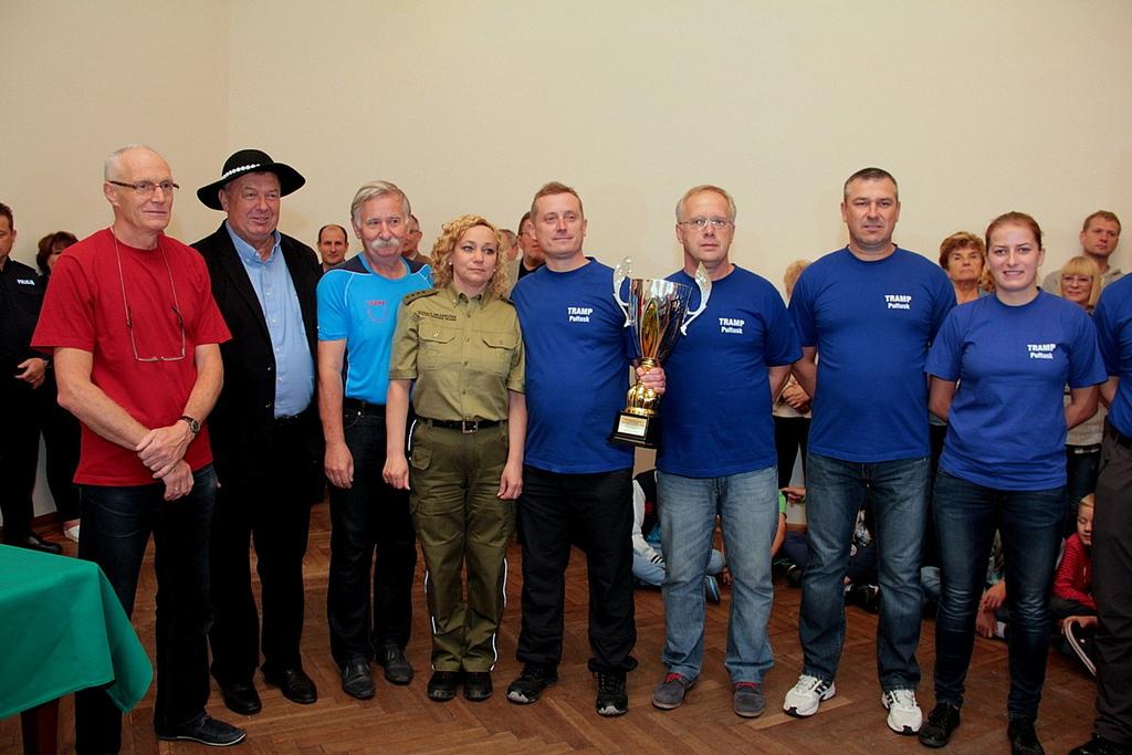 2 miejsce i Puchar Komendanta Głównego Straży Granicznej zdobyła drużyna Tramp z Zarządu Terenowego NSZZ Policjantów w Pułtusku Puchar