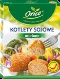 pieczarkami Kotlety sojowe mielone