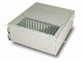 ENERGY SPLIT klimatyzatory powietrza z systemem free-coolingu, do zastosowań telekomunikacyjnych 67 KOMPONENTY GŁÓWNE JEDNOSTKA SKRAPLAJĄCA (jednostka zewnętrzna) Konstrukcja stalowa ze stali
