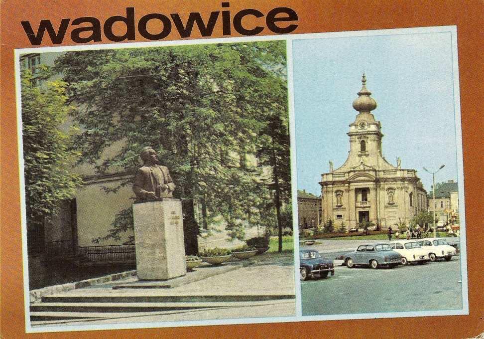 Cax-01 1978 Cax-01r 1978 widokówka wydawca KAW. WADOWICE. Na rewersie: Wadowice.