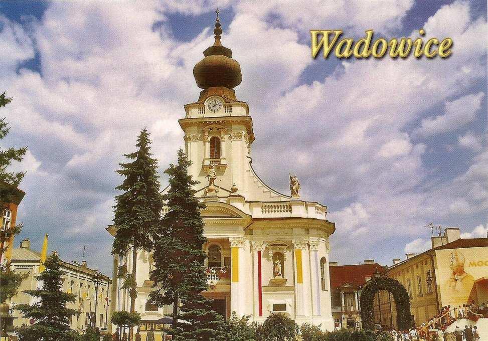 rewers widokówki Cax-91. Cax-92 Brak Cax-92r Brak widokówka wydawca Wydawnictwo AGA. Wadowice. Na rewersie: Wadowice.