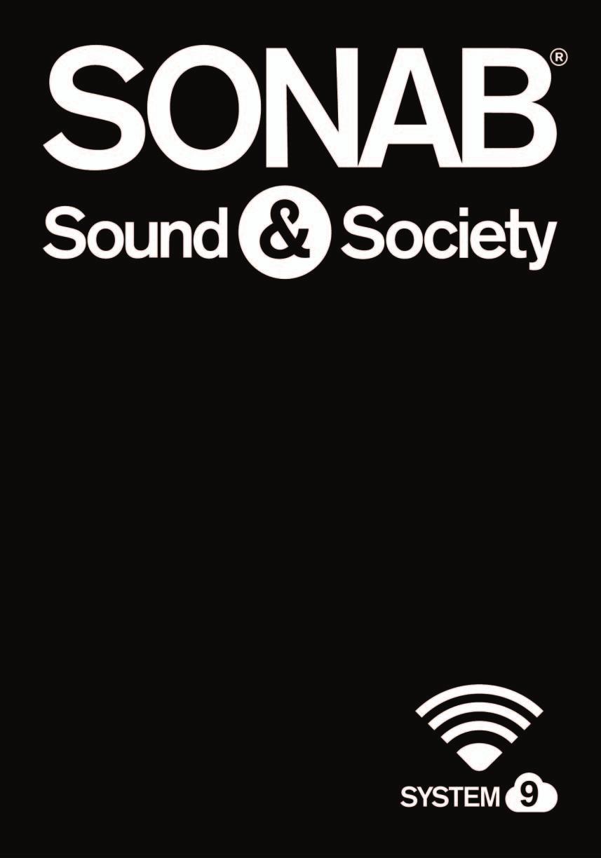 INSTRUKCJA MONTAŻU Instalacja bezprzewodowa R Sonab Audio AB Szwecja Sonab i logotyp Sonab są zarejestrowanymi znakami handlowymi Sonab Audio AB, Szwecja. System 9. Wszelkie prawa zastrzeżone.
