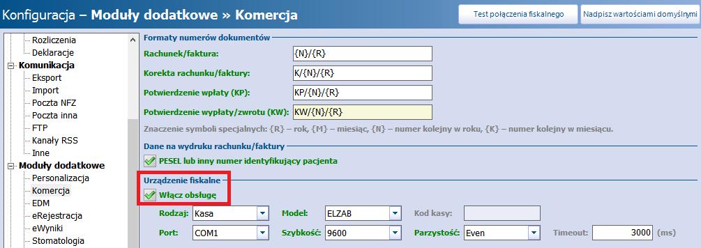 Dodatkowo w lokalizacji: Moduły dodatkowe > Komercyjny > Operacje kasy udostępniono funkcjonalność monitorowania stanu wpływu i wydatków zarejestrowanych w systemie.